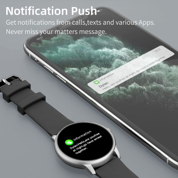 Imilab Smart Watch Fitness Tracker Heart Rate Monitor 340mAh Waterproof Screen Sleep Monitor Imilab KW66