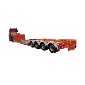 Performance 120t Load Capacity Van-type Low Bed Gooseneck Removeable/Lowflat