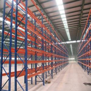 Durable Steel Heavy Duty Pallet Racks Warehouse Storage Shelving Powder Coating