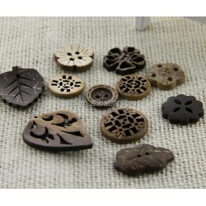 china factory round Eco friendly nature shell button 14L-54L coconut button