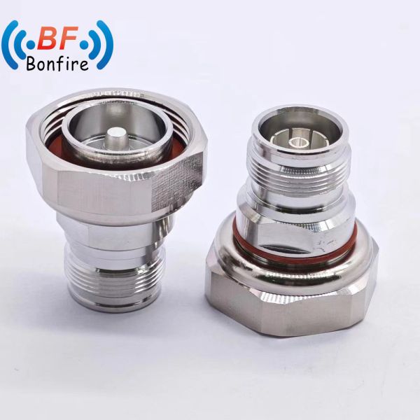 Buy Low Pim RF Connector -160dbc DC-4GHz 4.3/10 Male to N Female RF Adaptor for Materials at wholesale prices