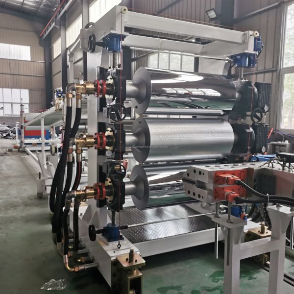 0.2-3mm Sheet Thickness Single-Screw Plastic Sheet Extruder Machine for