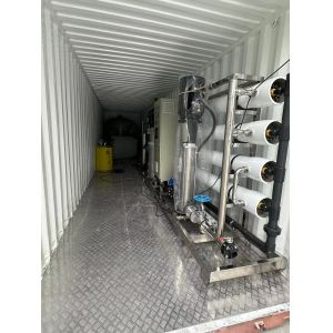 Containerized Reverse Osmosis System with DOW BW30-400 Membrane and 5-35°C