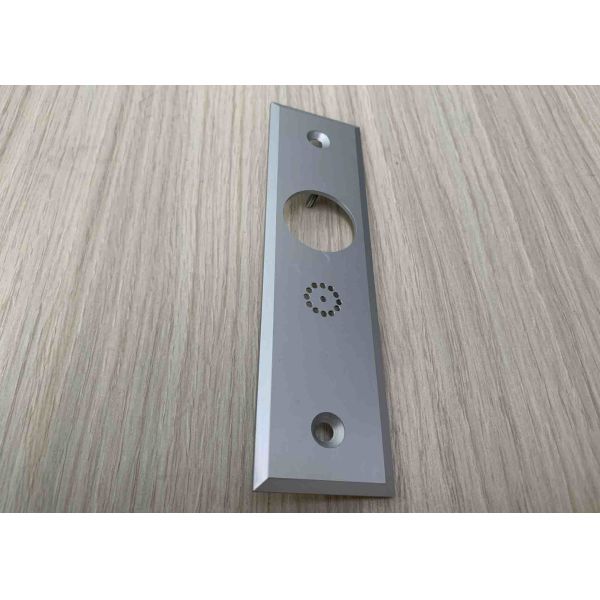 Aluminium Extrusion Profiles Silver Color Alloy 6063 T3 Anodized Aluminium Door