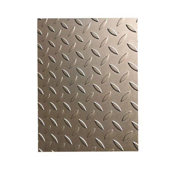 Buy Square Design Embossed Stainless Steel Sheet 1000mm-2000mm Width at wholesale prices