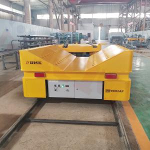 Electric Rail Transfer Cart Battery Powered Heavy Duty Material Handling Carts