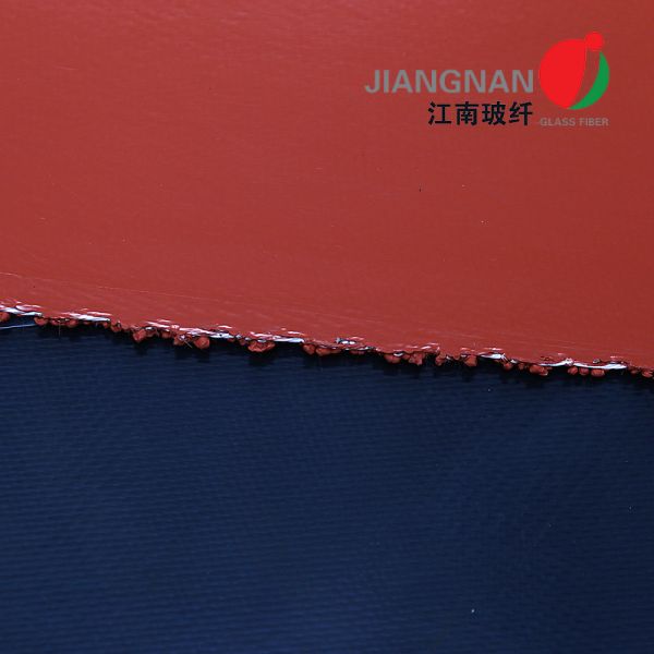 Buy 1000mm Width Coated Silicone Fiberglass Fabric For Insulation Needs at wholesale prices