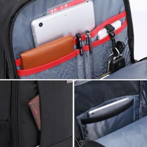 Factory high quality custom logo waterproof and anti theft school bag 15.6 inch