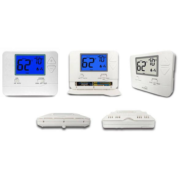 Central Air Conditioner Digital Room Thermostat With Single Stage 1 Heat /1 Cool