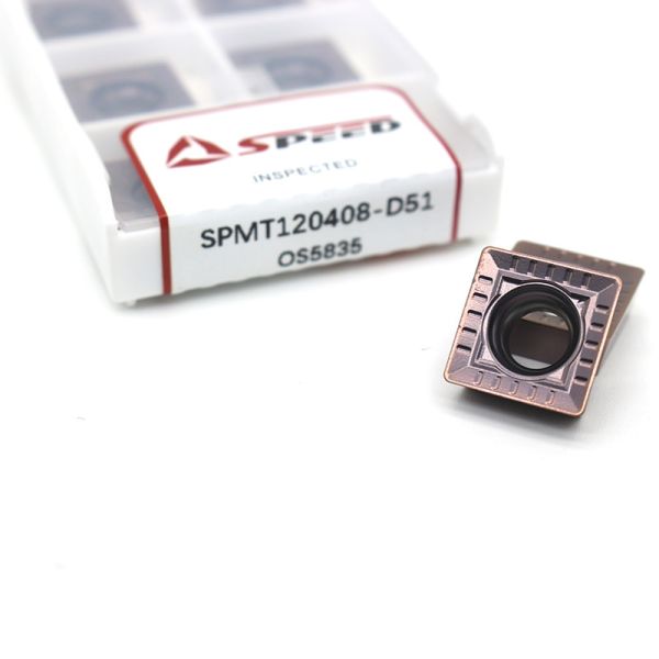 Precision Carbide Drill Inserts With SPMG WCMT SOMT Models Tungsten Carbide Cutter