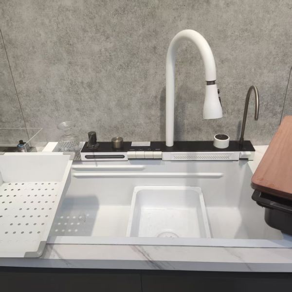 Buy Handmade 32 Inch Large Single Bowl Undermount Kitchen Sink with Thick Gauge Stainless Steel for Durability at wholesale prices