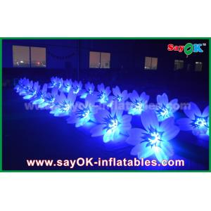 Customize Lighting Decoration Inflatable Flower Chain Used Wedding
