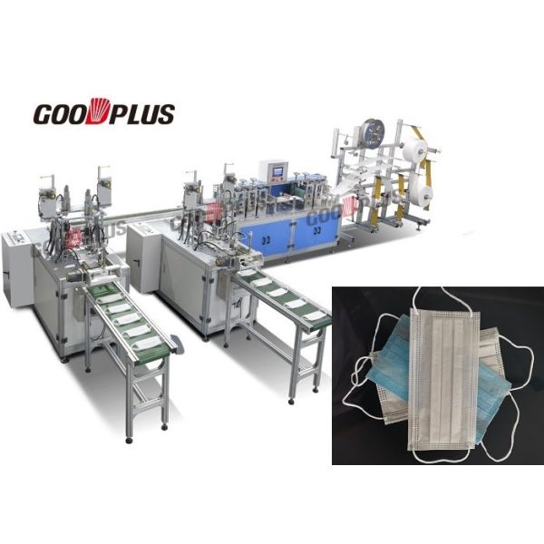 Buy PLC Program Control Non Woven Mask Making Machine Easy Operation at wholesale prices