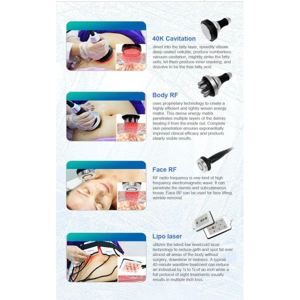 Rf Cryo 360 Machine Cooling Slimming Body Cryolipolysis Lipo Laser Fat Reduction