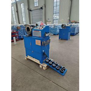Dual Functionality Hydraulic Hose Crimping Machine with Wide Hose Applications