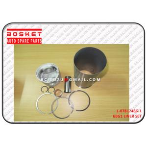 Metal Isuzu Liner Set For TM XE 6BG1T 1878124861 1-87812486-1 , isuzu spare