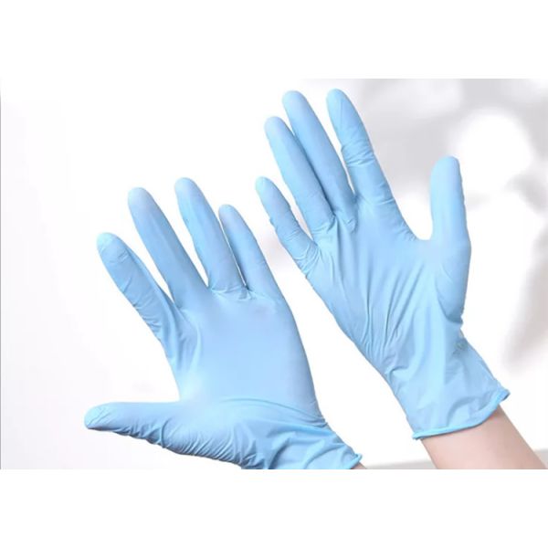 Buy Hospital Clinic Non Sterile Gloves , Surgical Surgeon Latex Examination Gloves at wholesale prices