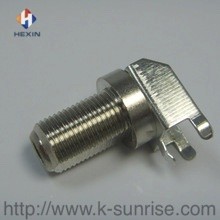 Quality 75OM F connector with shielding for sale