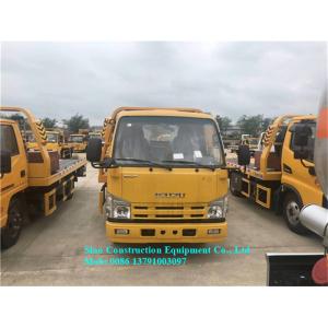 4x2 Special Purpose Truck One Pull Two Car Flatbed Road Wrecker Tow Truck