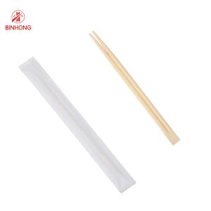 Paper Bag Wrapper Twin Natural Bamboo Chopstick Disposable Chopstick