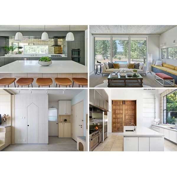 AS4600 Large Light Steel Frame Prefab Villa / Prefabricated Steel Home Kits