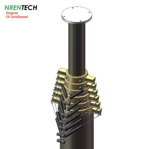 15m mobile telescopic mast-aluminum materials-pneumatic mast-300kg payloads-