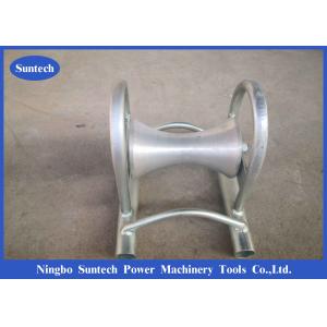 Shock Resistant Underground Cable Pulling Roller With Nylon Aluminum Sheave