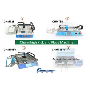 Quality Automatic Smt Pick and Place Machine Charmhigh CHMT28 / CHMT36 / CHMT48VA / CHMT530P for sale