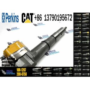 232-1171 10R-1267 Diesel Fuel Injector for Caterpillar 3412E Engine 631D 633D