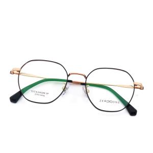 Beta Titanium Eyewear Unisex IP Plating Frame Retro Style Glasses