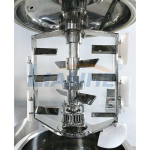 Vacuum Mixer Homogenizer Emulsifier 350L mixer Cosmetic Cream Mixing Machine