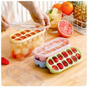 Food Grade Silicone Ice Cube Mold for Large Capacity Storage in Household