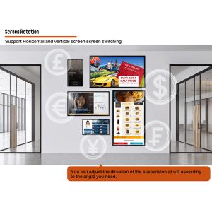 Multi-Media Stretched LCD Display , Ultra Wide LCD Monitor Easy Operation