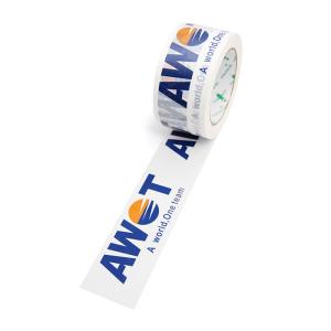 Customized printed tape for customized packaging and shipping solutions