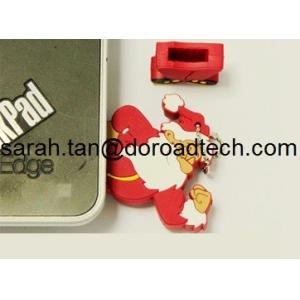 Personalized Cartoon USB Flash Drive High Speed PVC USB Sticks
