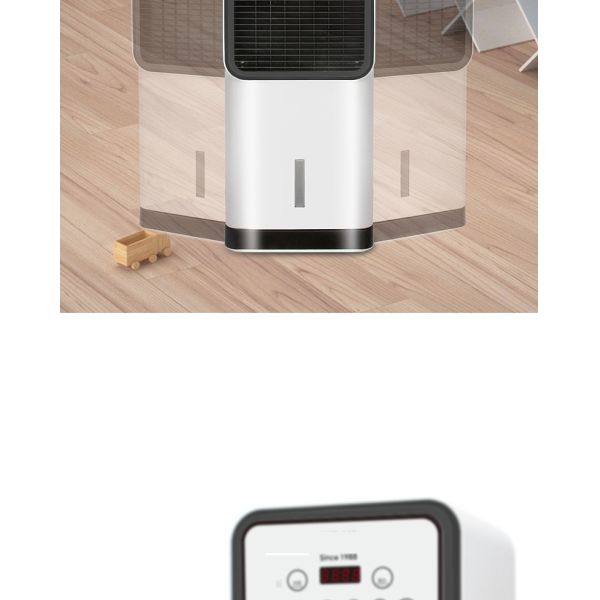 1800W Digital Control Vertical PTC Electric Fan Heater for Home Office Heating Cooling