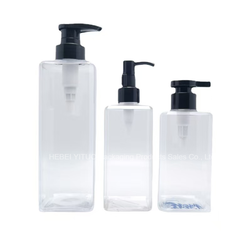 Hotel Shampoo Bottle Plastic 500ml For Shower Travel