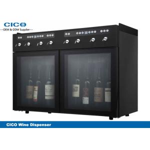 Quality Reliable 8 Bottles Of Commercial Wine Dispenser LED Temp Display for sale