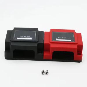 Quality Heavy Duty Module 8x3/8&quot; M10 Stud Terminal Battery Distribution Block BusBar Box Car Audio Power Distribution Block for sale