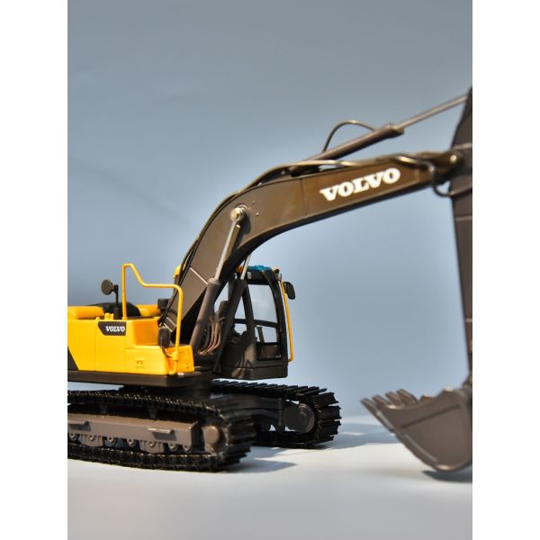 VOLVO Volvo EC220DL Alloy Excavator Model Original Engineering Vehicle Simulation Excavator Ornaments
