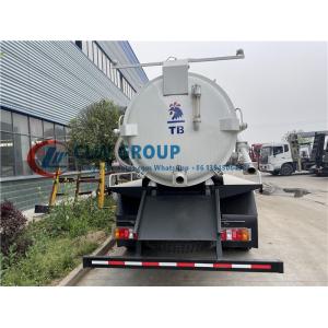 Howo 8 Tons Carbon Steel Vacuum Septic Tanker Truck