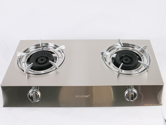 Fierce gas cooker kitchen desktop stainless steel natural gas liquefied gas double-burner stove