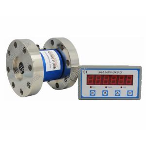 Flange to flange reaction torque sensor stationary torque transducer