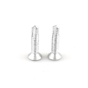 Footpath Mounting Self Drilling Screws Ruspert Finish Cross Recessed Countersunk