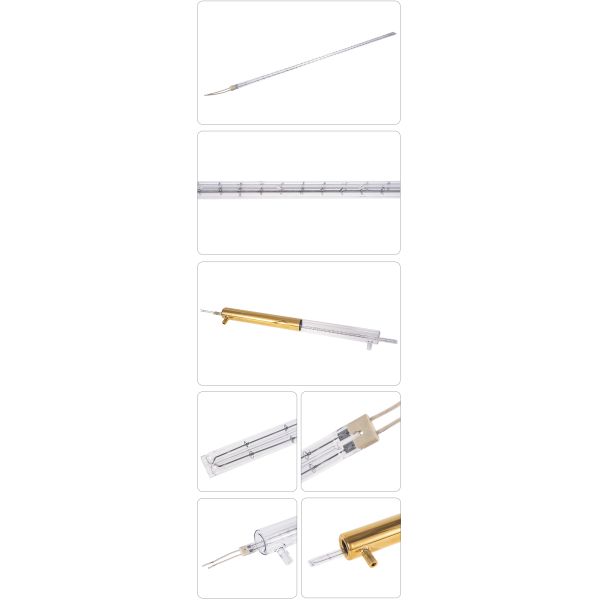 11x23mm Twin Tube Infrared Quartz Heater Lamp 200-6000W