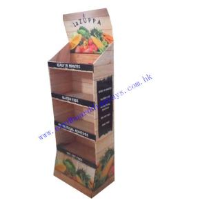 Quality Cardboard display stand with shelve export from manufacture for sale
