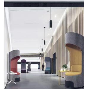 Fixed Shared Workspace Furniture Waiting Area Sofa 0.18CBM