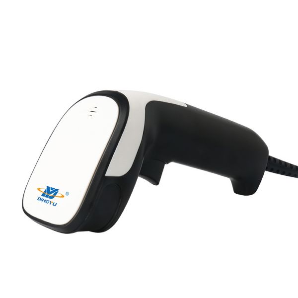 Buy High-Speed 1D CCD Handheld Barcode Scanner 300 Scans/s Wired Connection 2d Qr Code Reader at wholesale prices