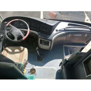 Left Hand Steering Used 55 Seater Bus 2011 Year 6120HY19 Purple With Leather