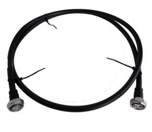 2 Meter Jumper RF Feeder Cable 1/2 Superflex With 7/16 Male DIN Connector